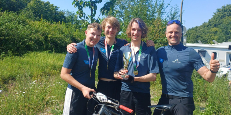 Erfolgreiche MTB-Schulmeisterschaft f&uuml;r die JKG