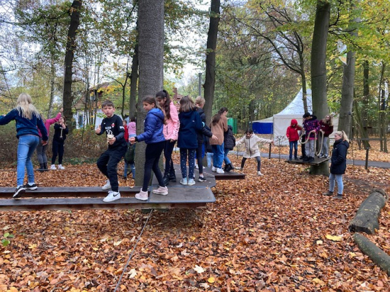 Klassentraining des 5. Jahrgangs