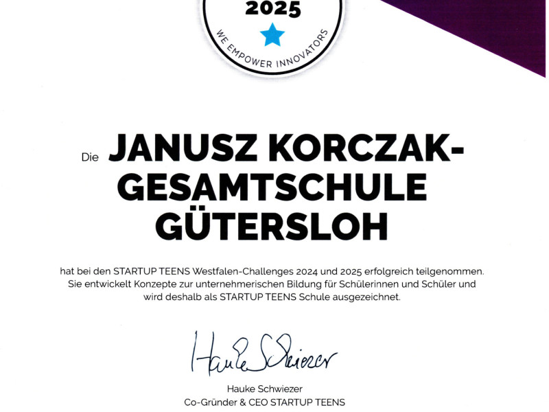 QueueGo zieht ins Finale ein & JKG wird STARTUP TEENS Schule