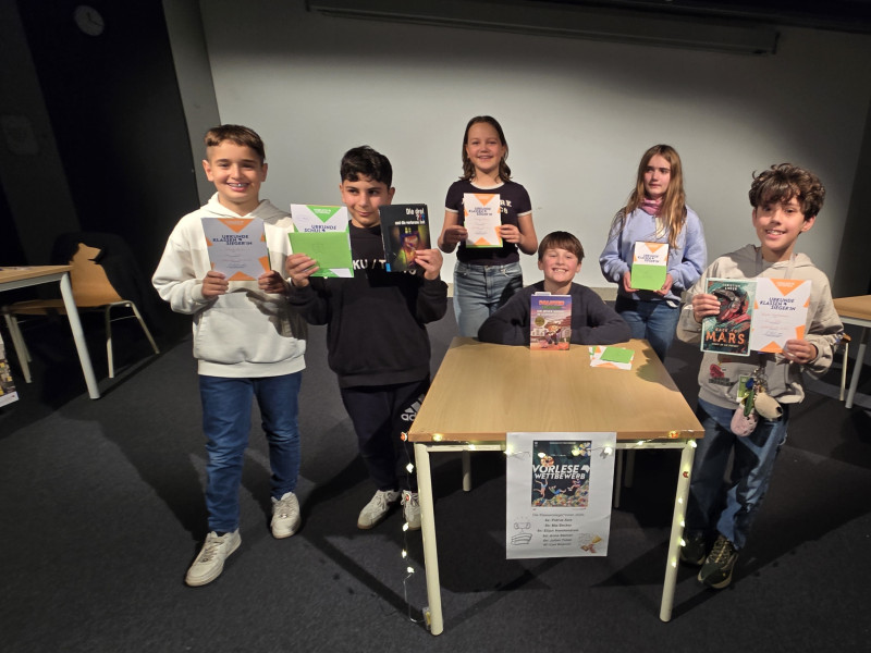 Schulentscheid im Vorlesewettbewerb